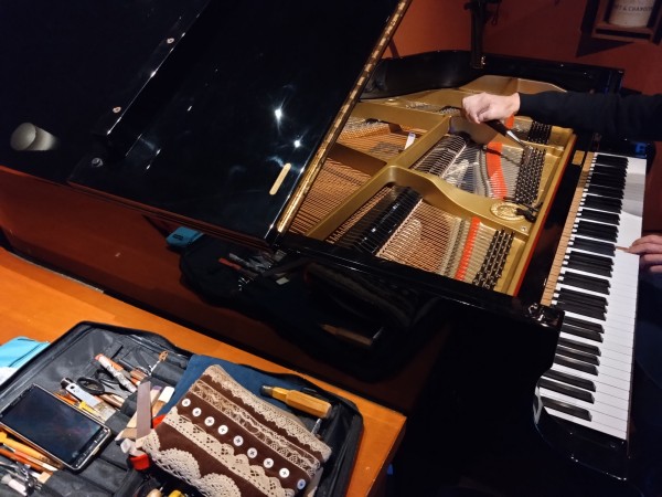 グランドピアノの調律しました！
